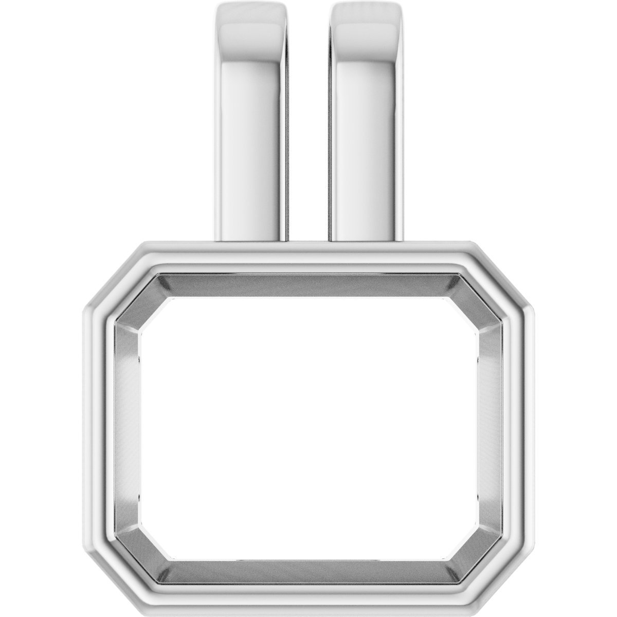 Bezel-Set Solitaire Pendant