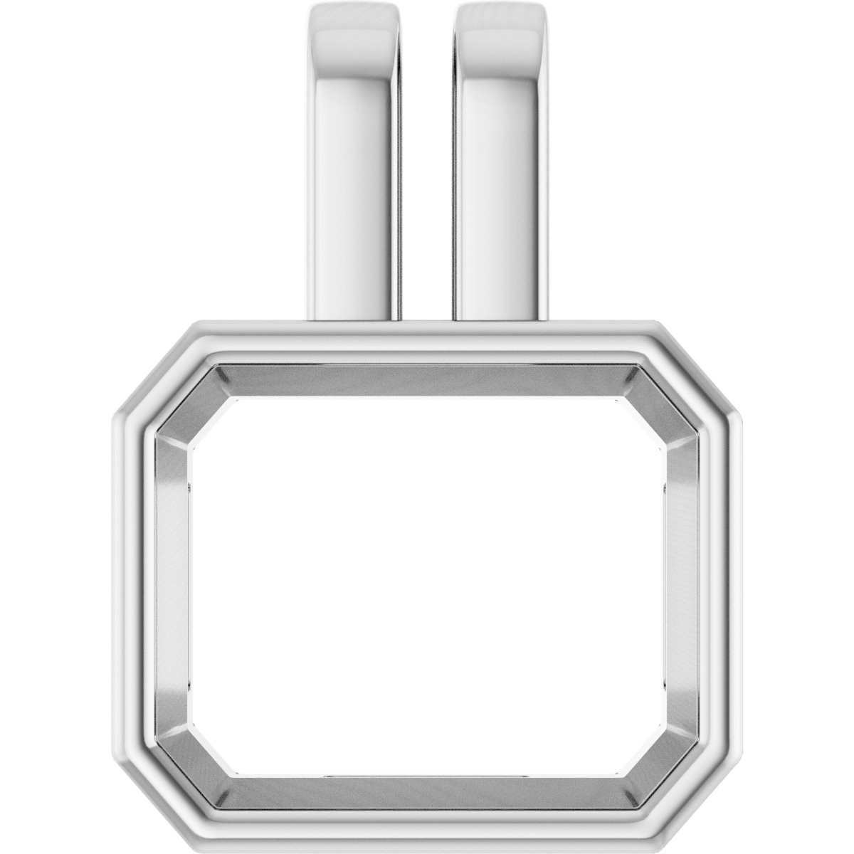 Bezel-Set Solitaire Pendant