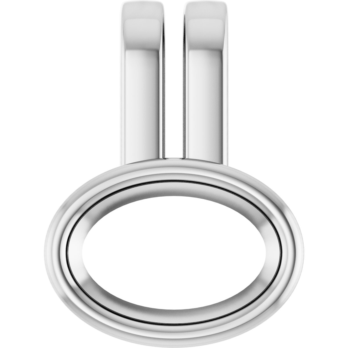 Bezel-Set Solitaire Pendant
