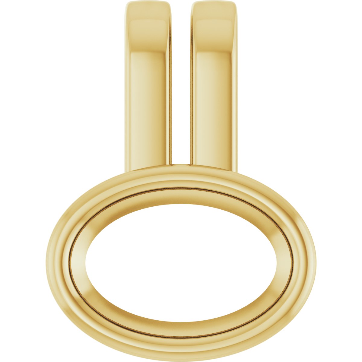 Bezel-Set Solitaire Pendant