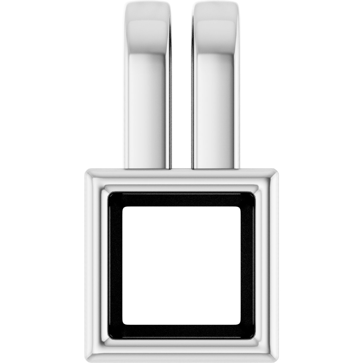 Bezel-Set Solitaire Pendant