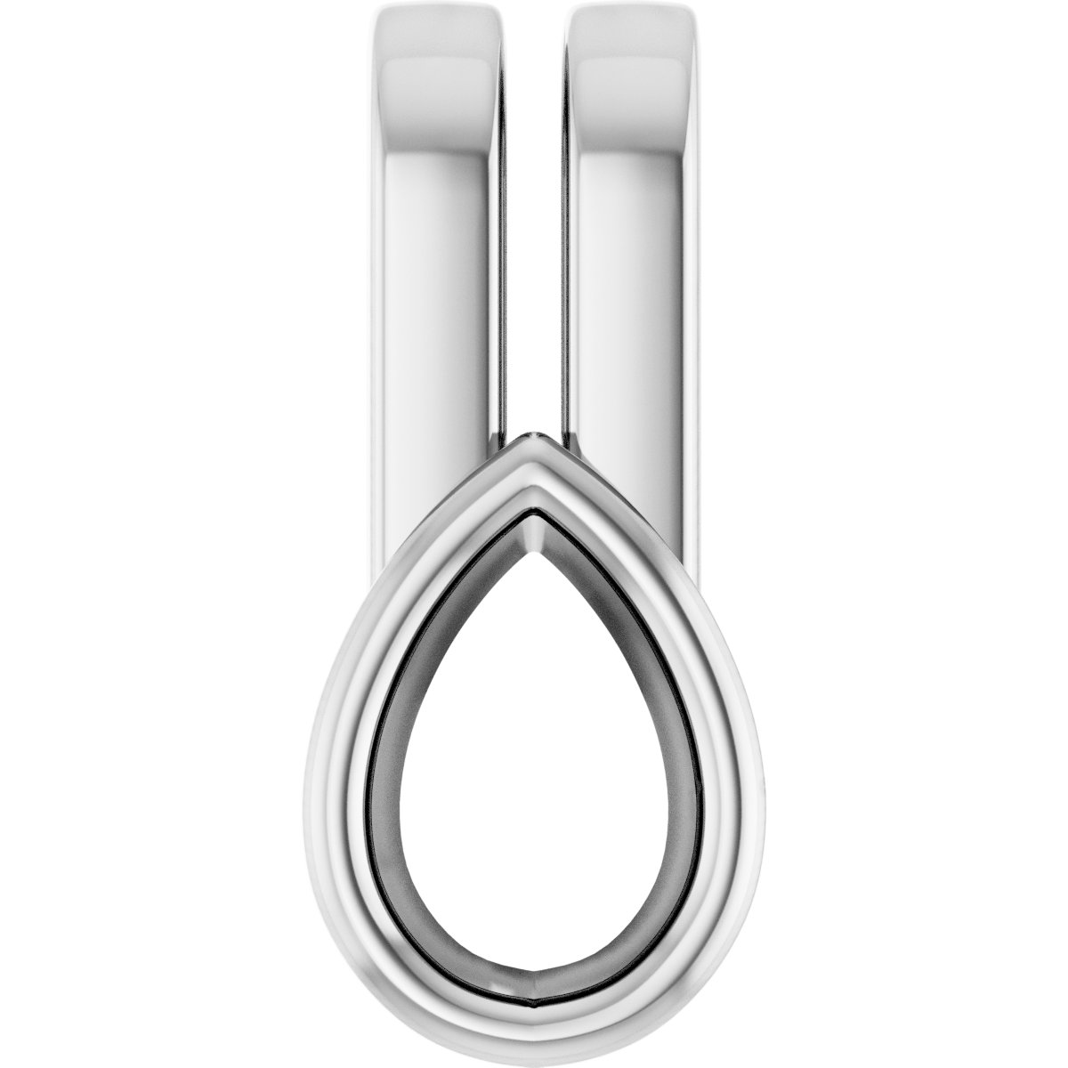 Bezel-Set Solitaire Pendant