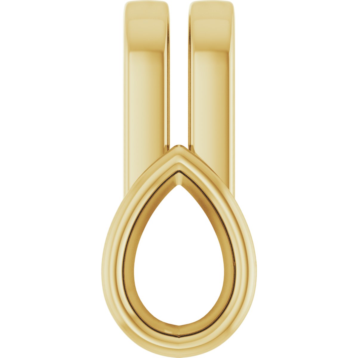 Bezel-Set Solitaire Pendant