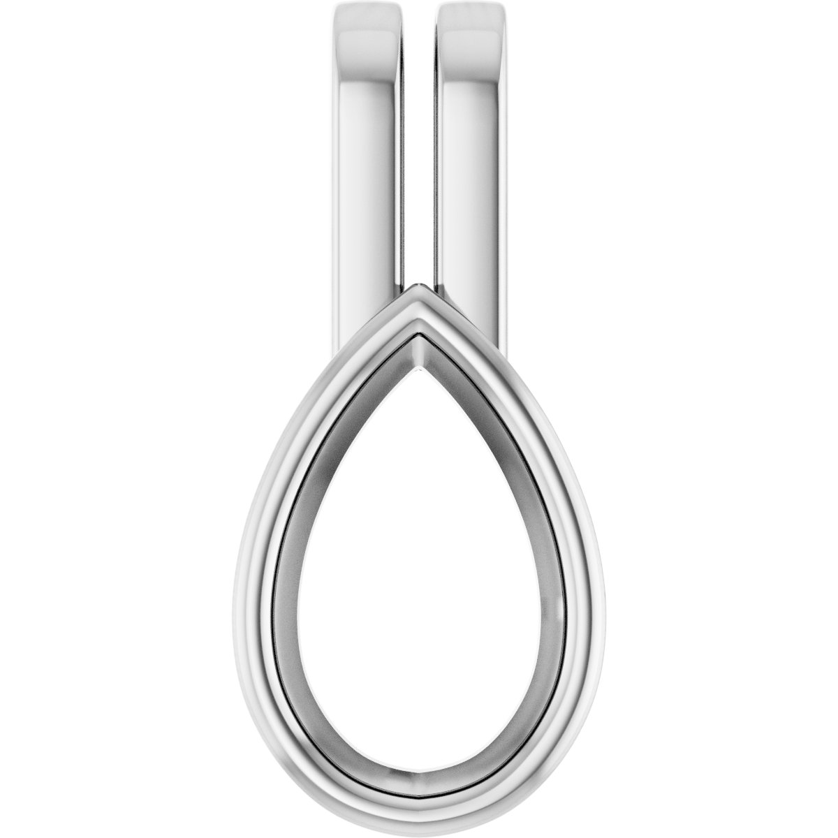 Bezel-Set Solitaire Pendant