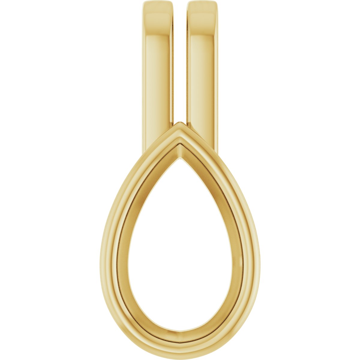 Bezel-Set Solitaire Pendant