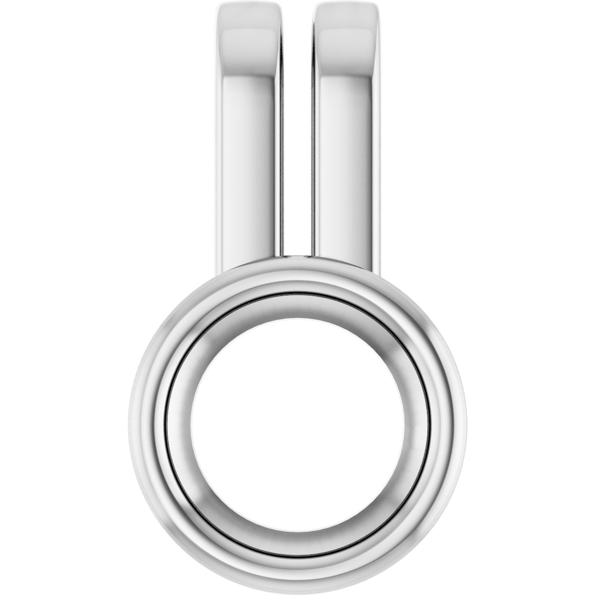 Bezel-Set Solitaire Pendant