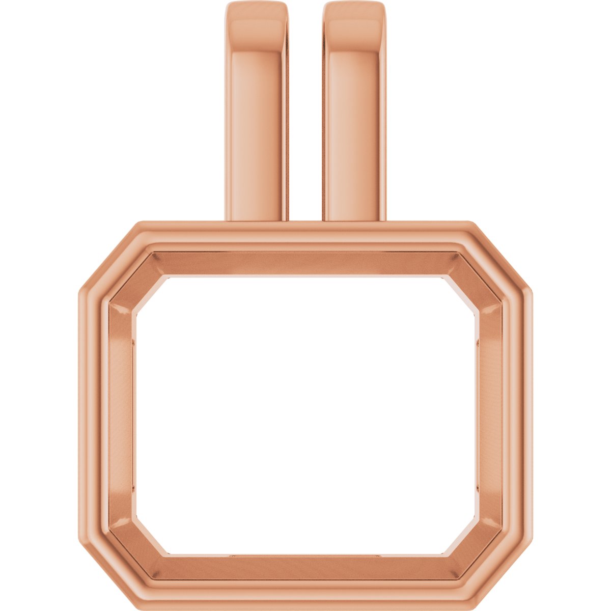 Bezel-Set Solitaire Pendant