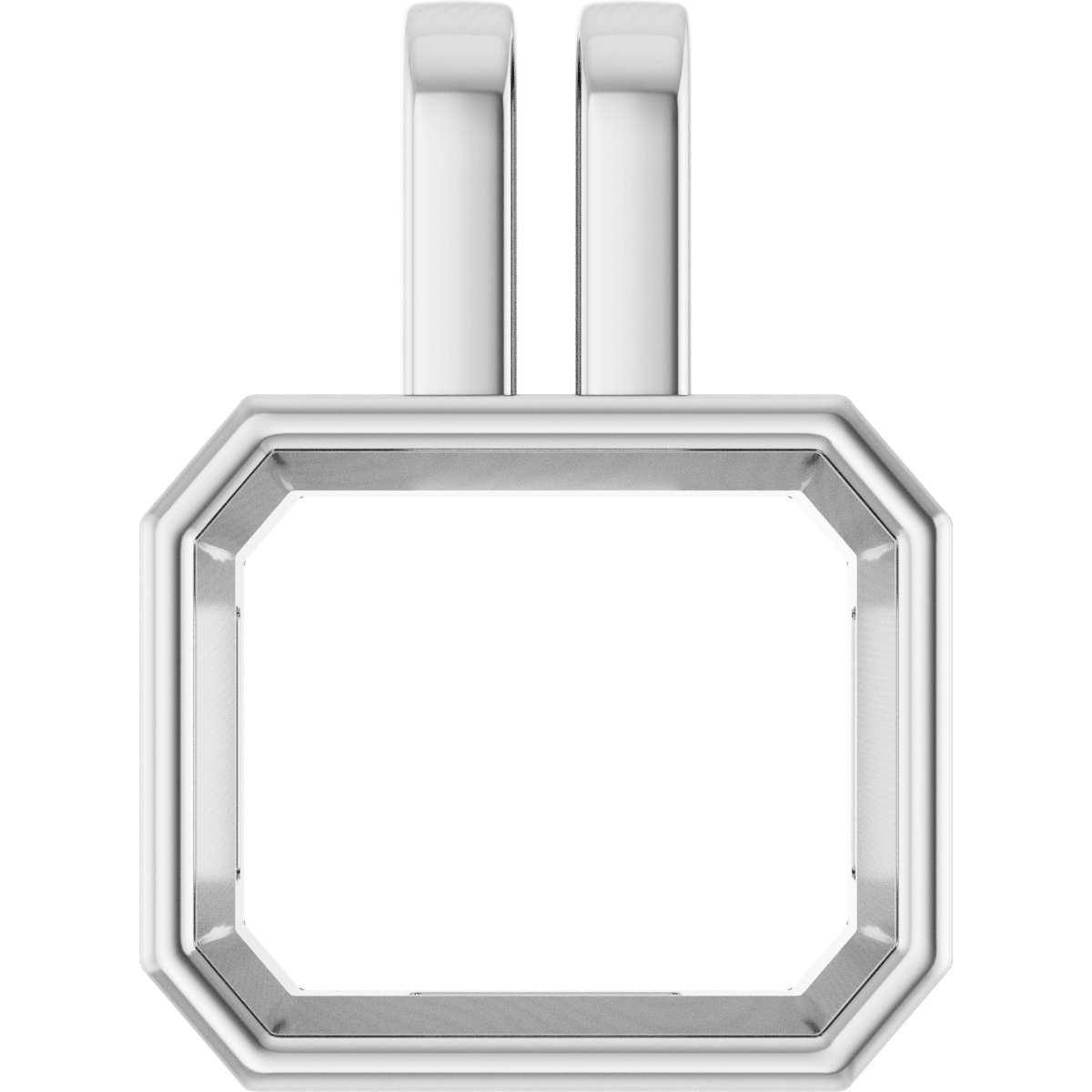 Bezel-Set Solitaire Pendant