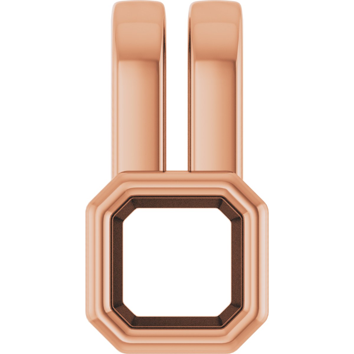 Bezel-Set Solitaire Pendant