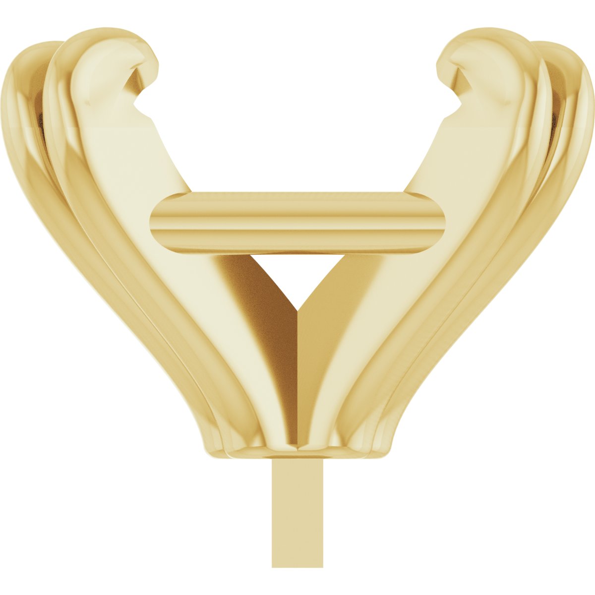 Pre-Notched Double-Claw Peg Setting