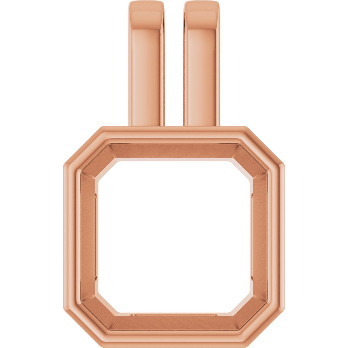 Bezel-Set Solitaire Pendant