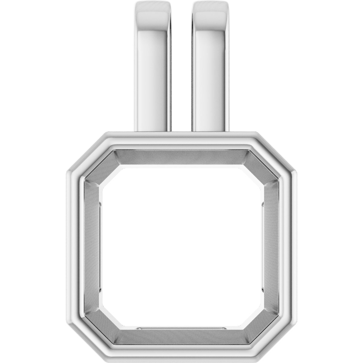 Bezel-Set Solitaire Pendant