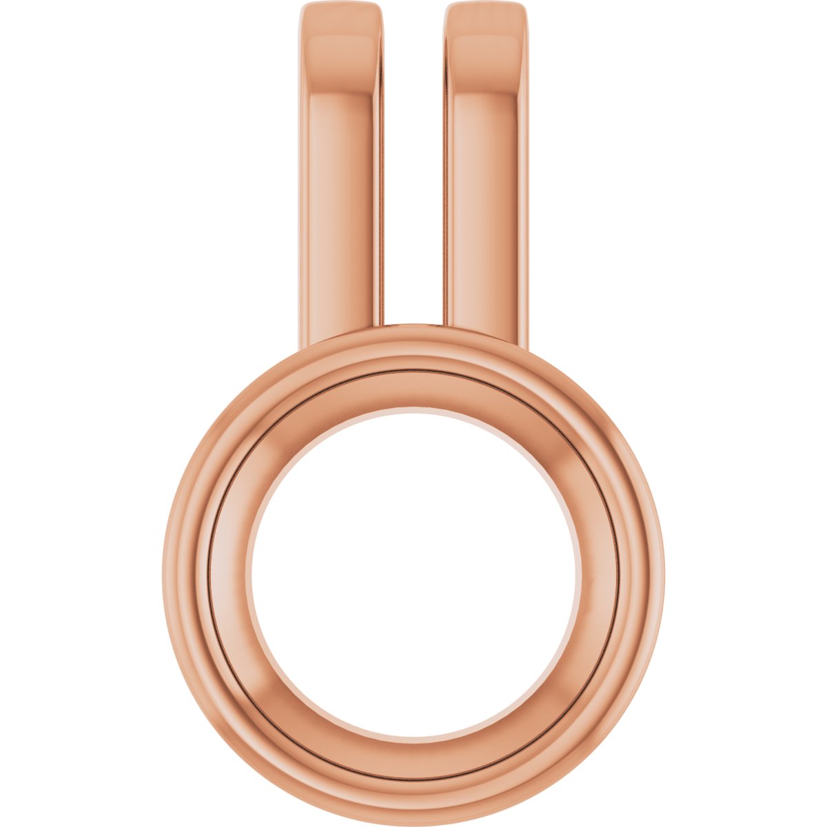 Bezel-Set Solitaire Pendant