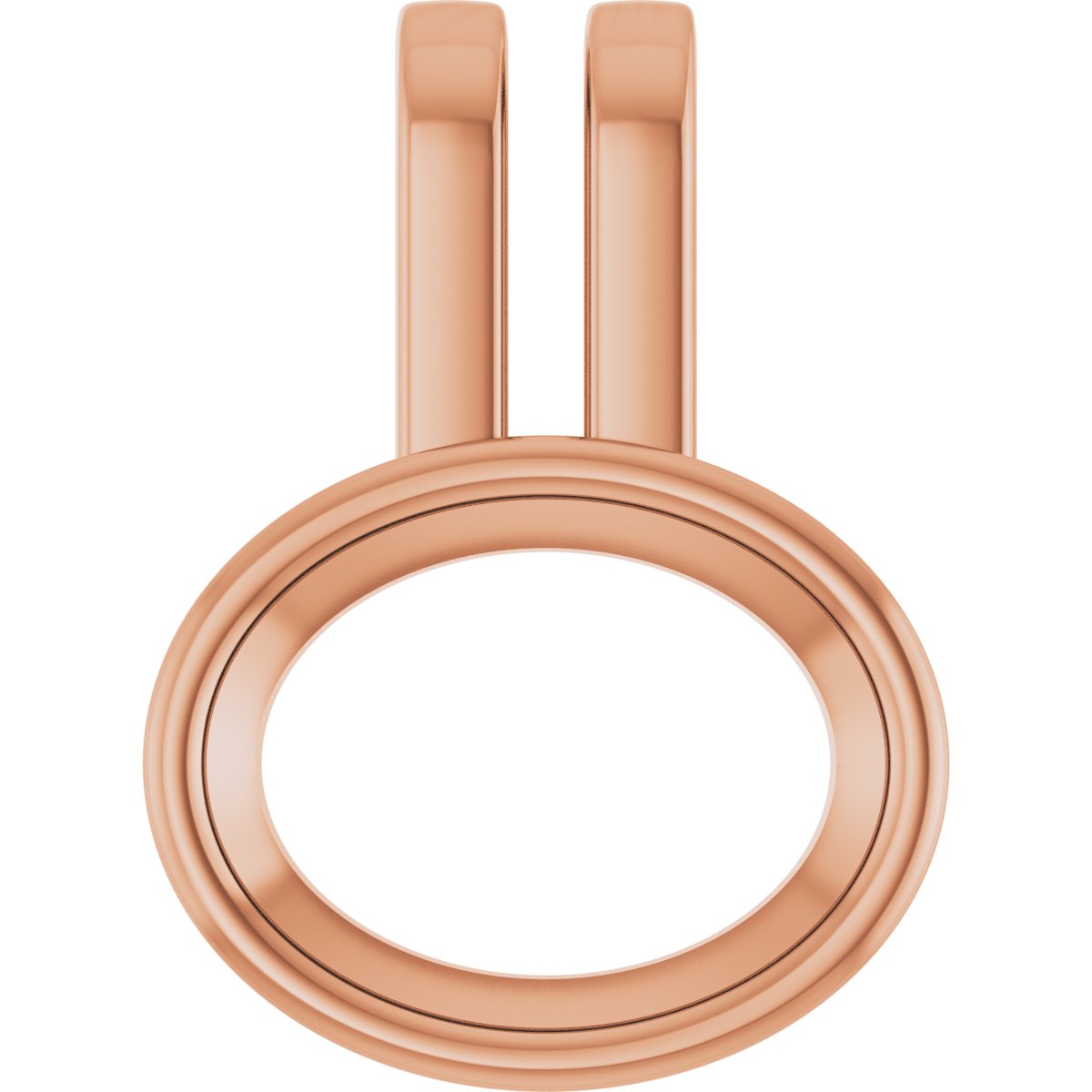 Bezel-Set Solitaire Pendant