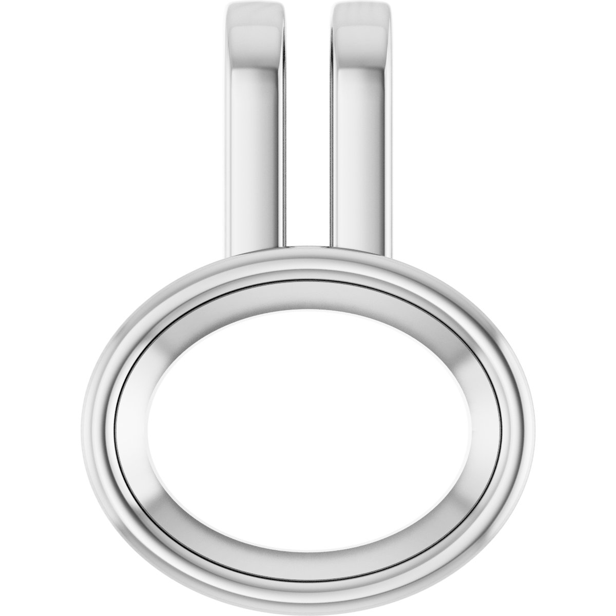 Bezel-Set Solitaire Pendant