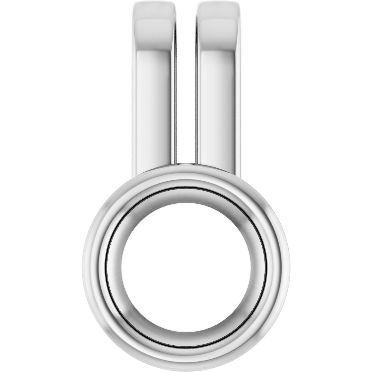 Bezel-Set Solitaire Pendant