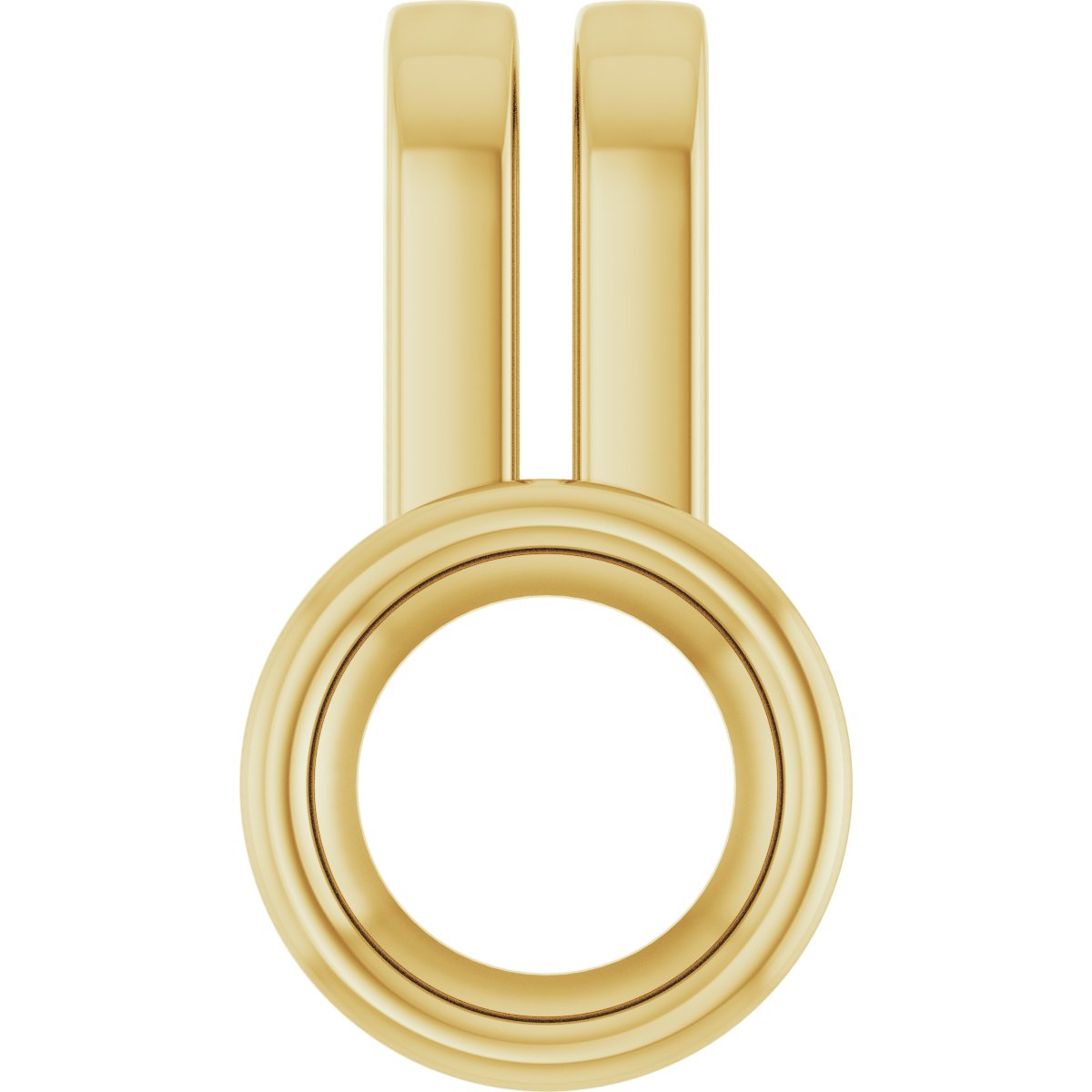 Bezel-Set Solitaire Pendant