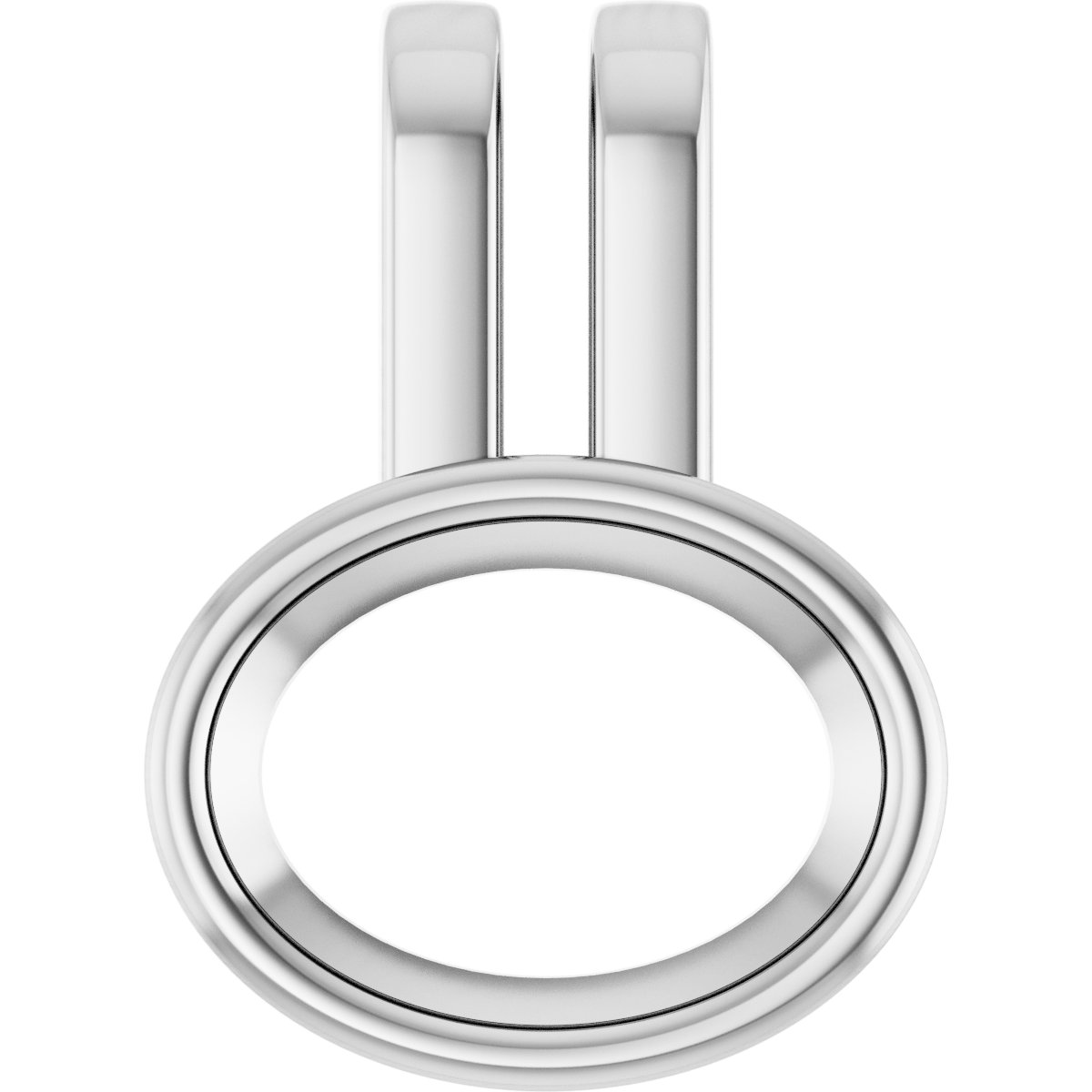 Bezel-Set Solitaire Pendant
