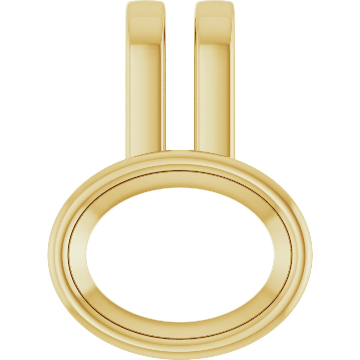 Bezel-Set Solitaire Pendant