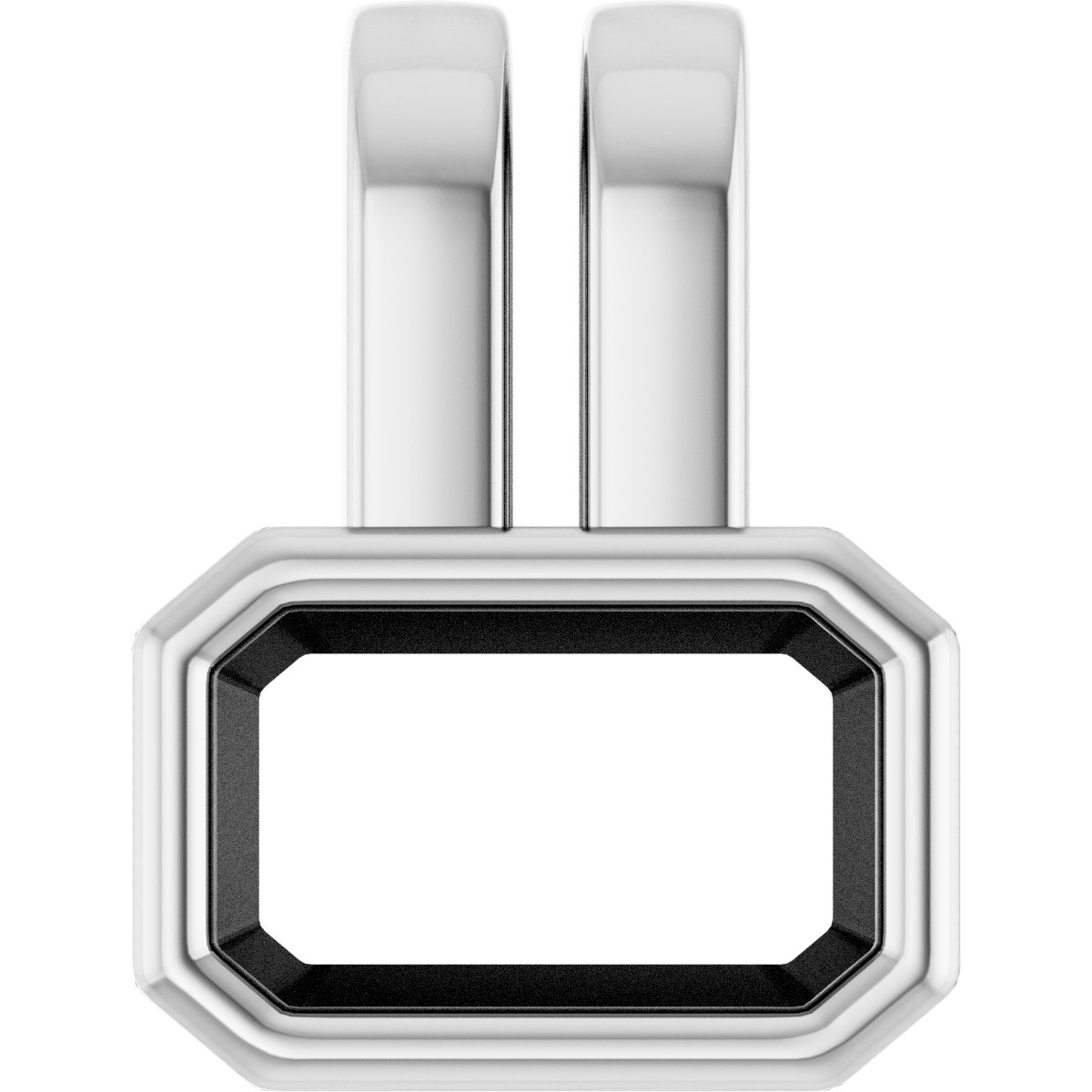Bezel-Set Solitaire Pendant
