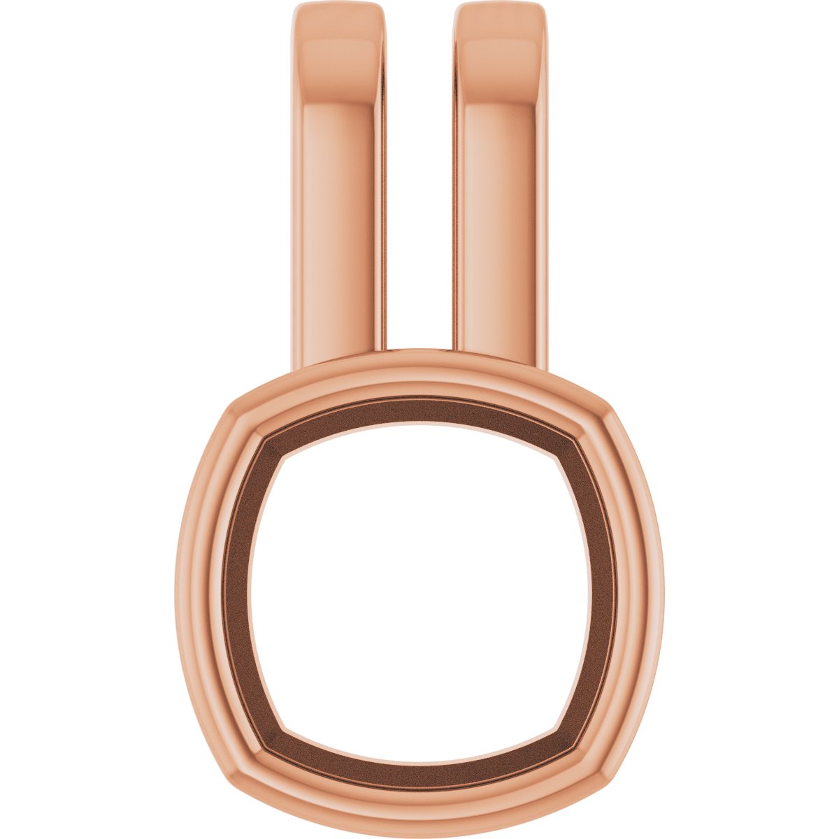 Bezel-Set Solitaire Pendant