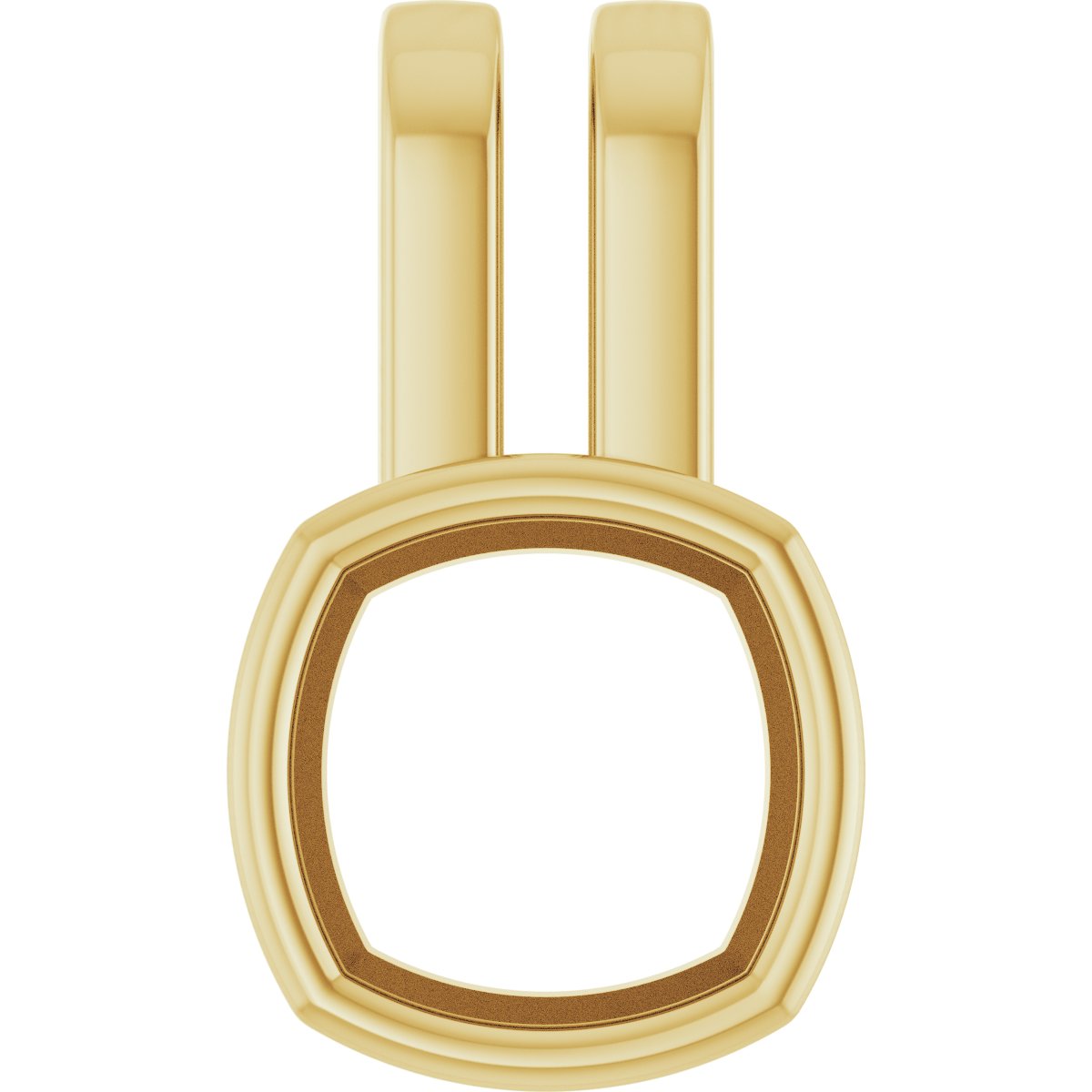 Bezel-Set Solitaire Pendant
