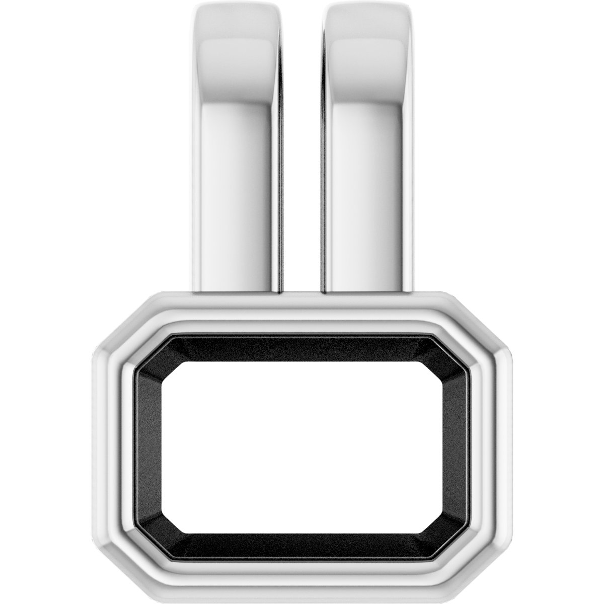Bezel-Set Solitaire Pendant