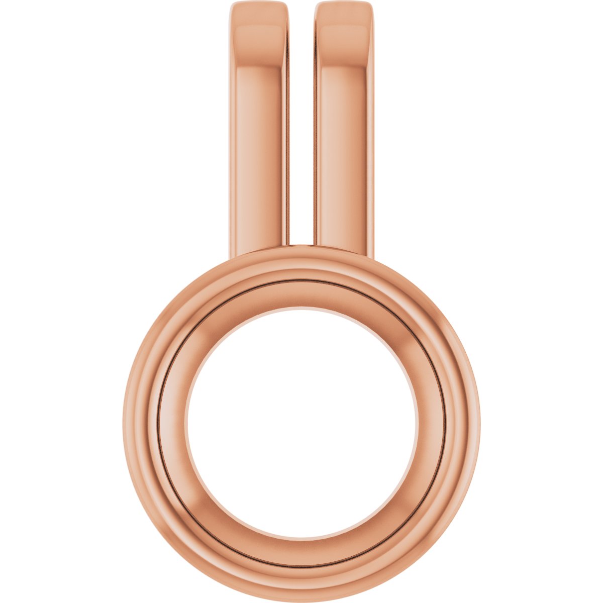 Bezel-Set Solitaire Pendant