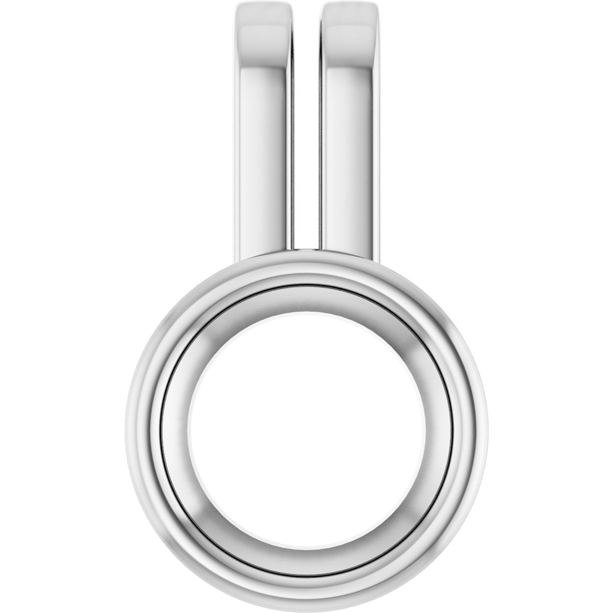 Bezel-Set Solitaire Pendant
