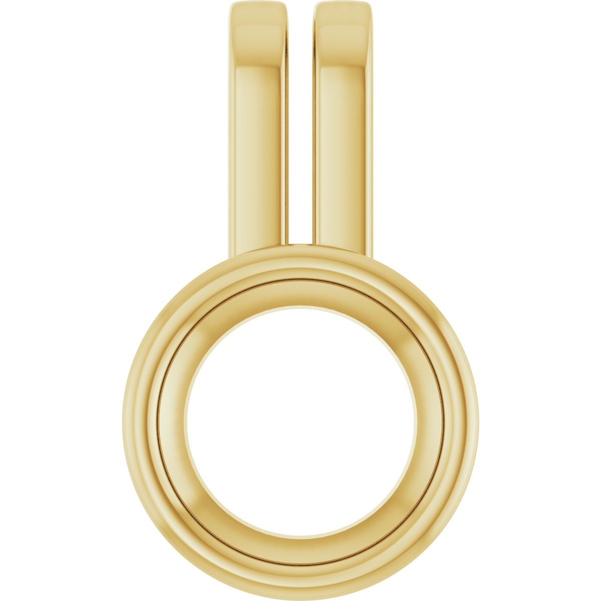 Bezel-Set Solitaire Pendant