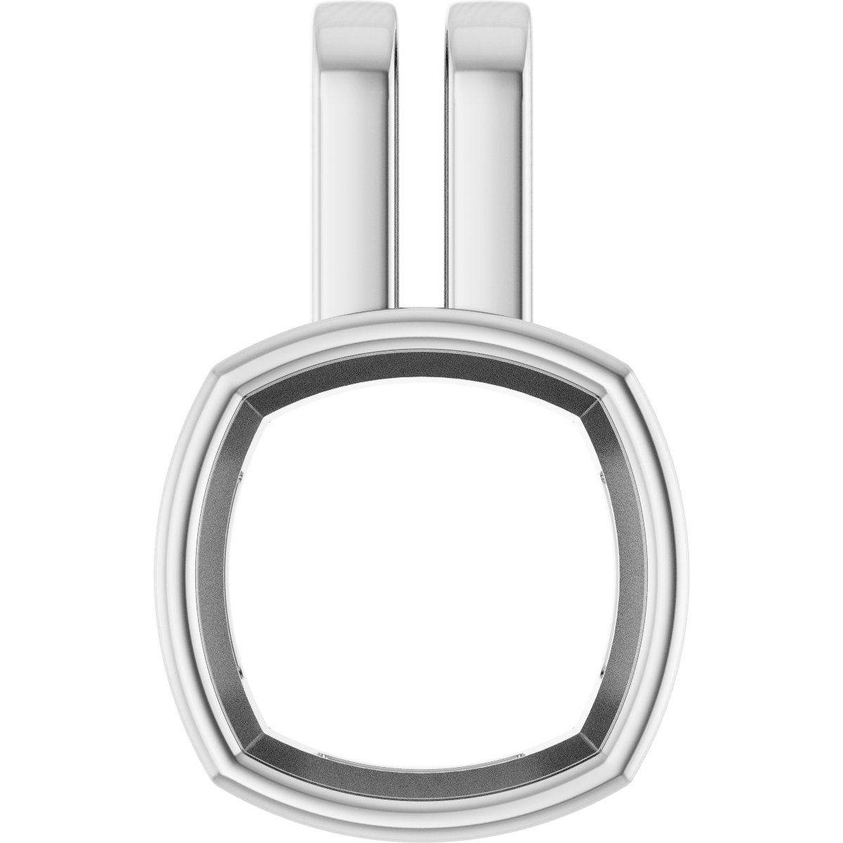 Bezel-Set Solitaire Pendant