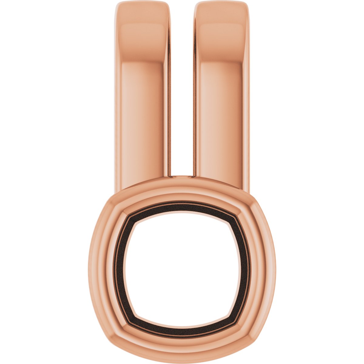 Bezel-Set Solitaire Pendant