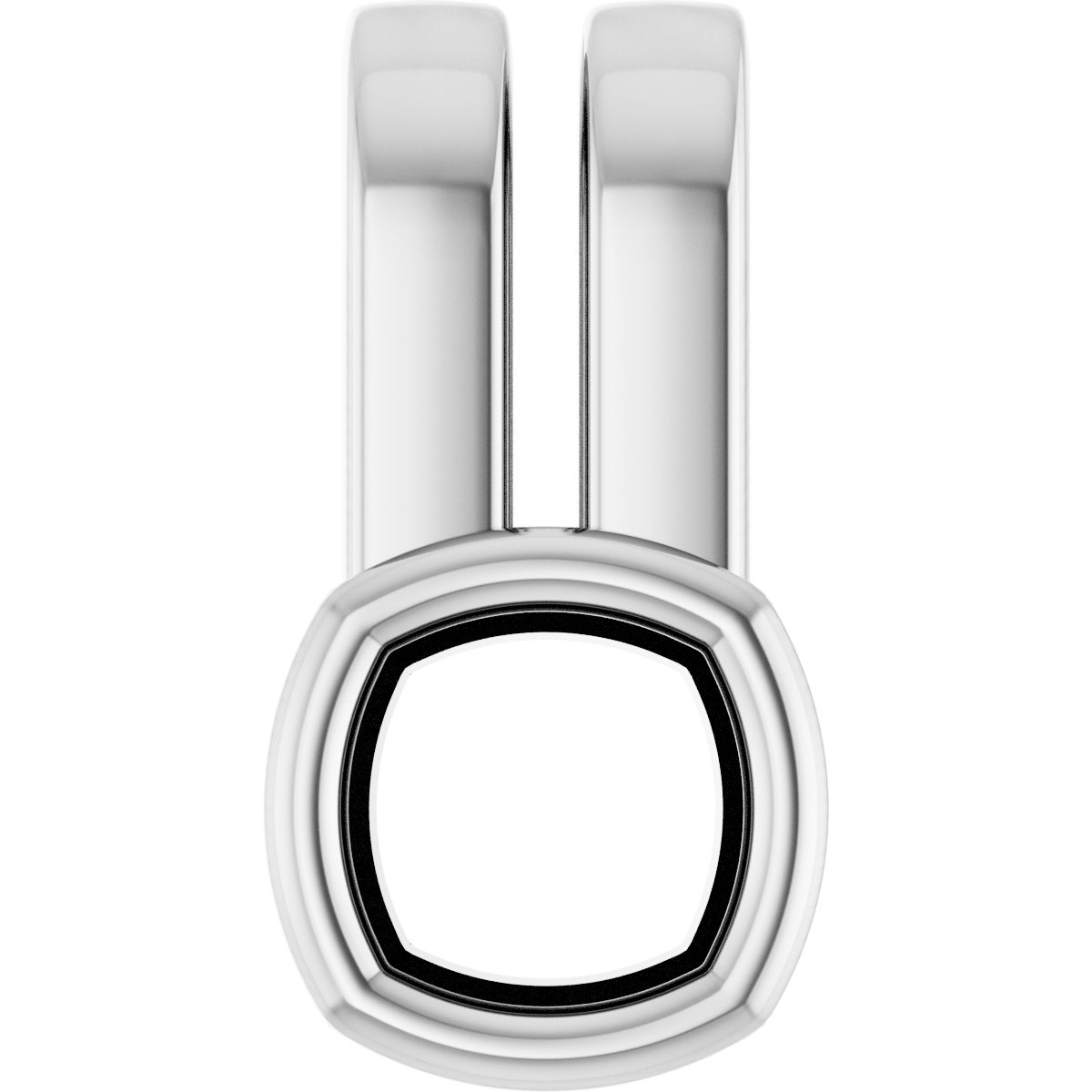 Bezel-Set Solitaire Pendant