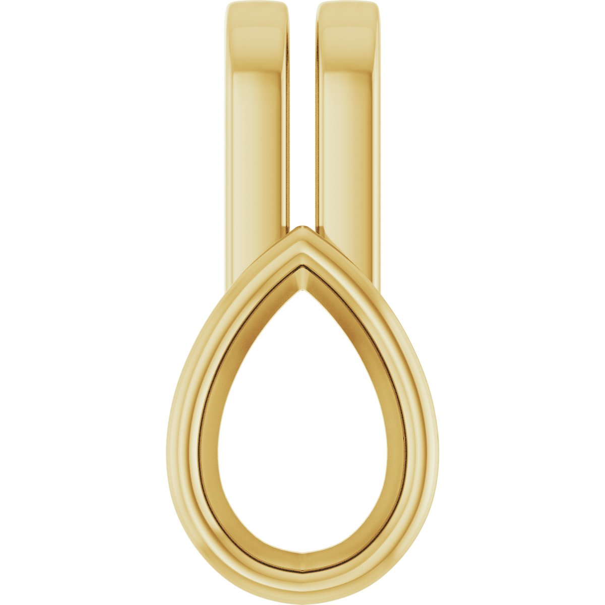Bezel-Set Solitaire Pendant