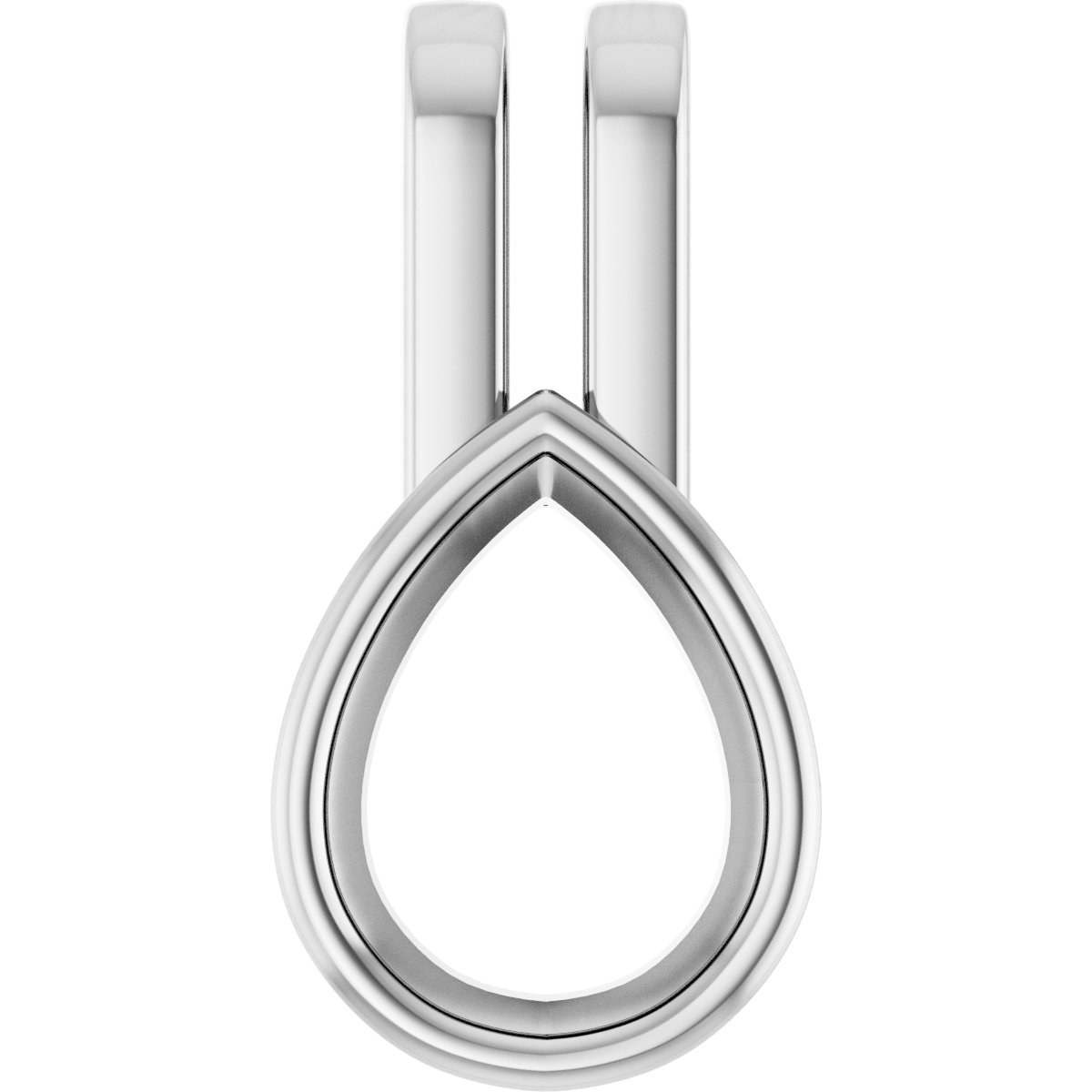 Bezel-Set Solitaire Pendant