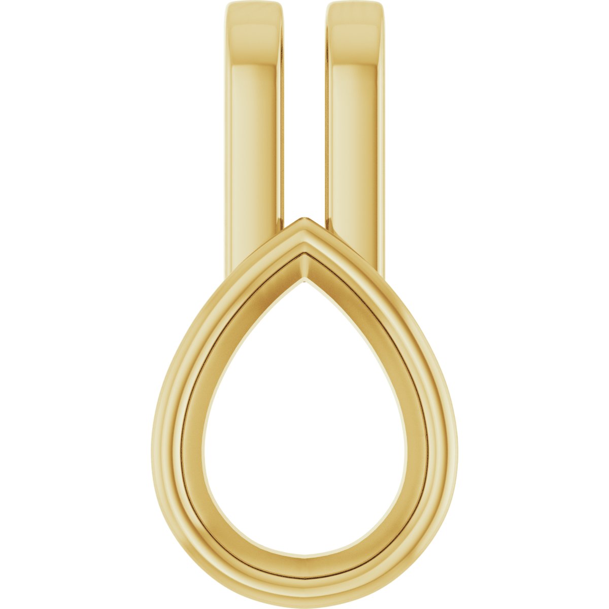 Bezel-Set Solitaire Pendant