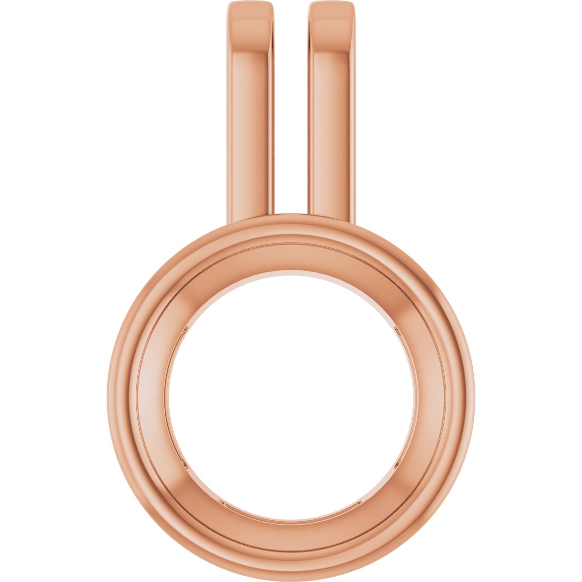Bezel-Set Solitaire Pendant