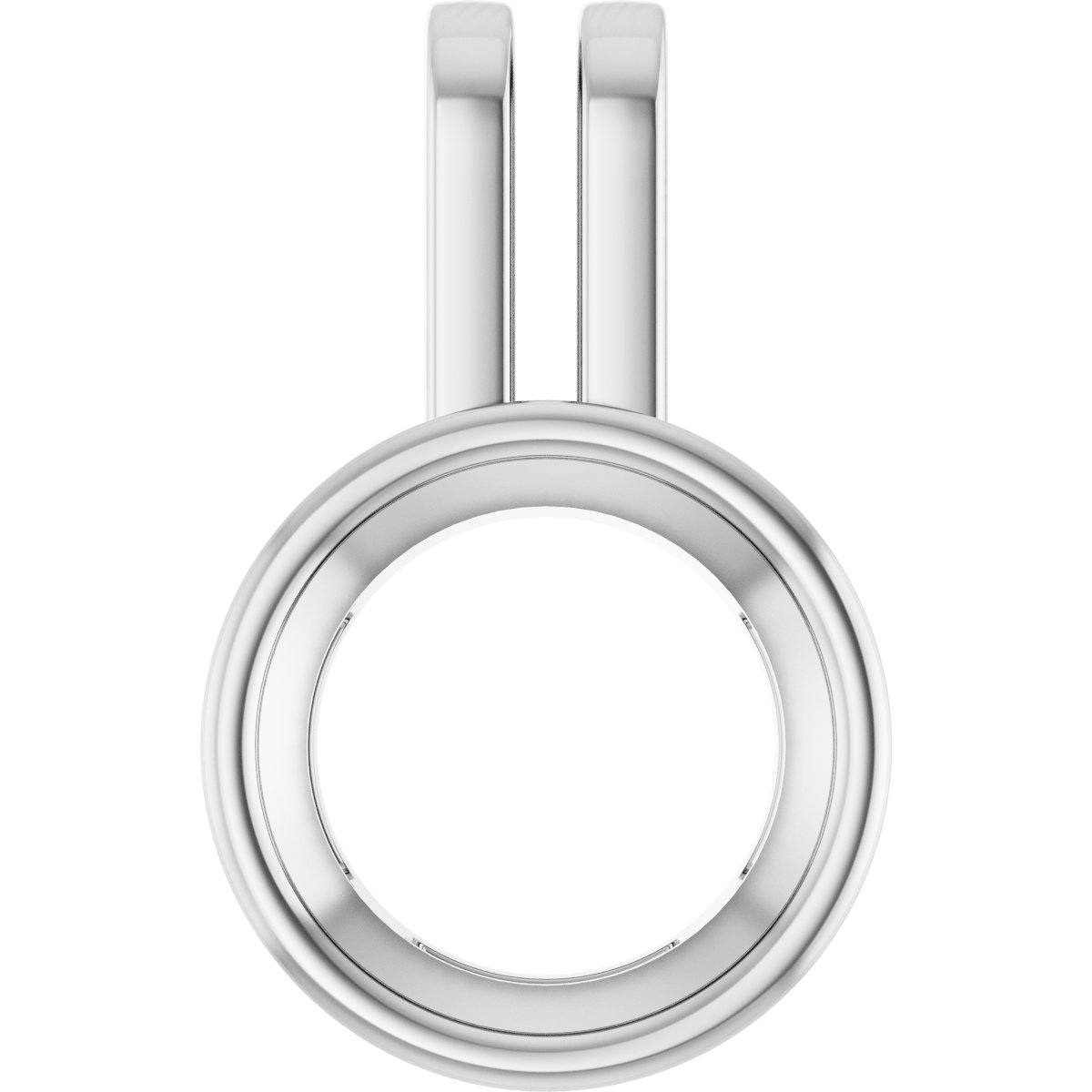 Bezel-Set Solitaire Pendant