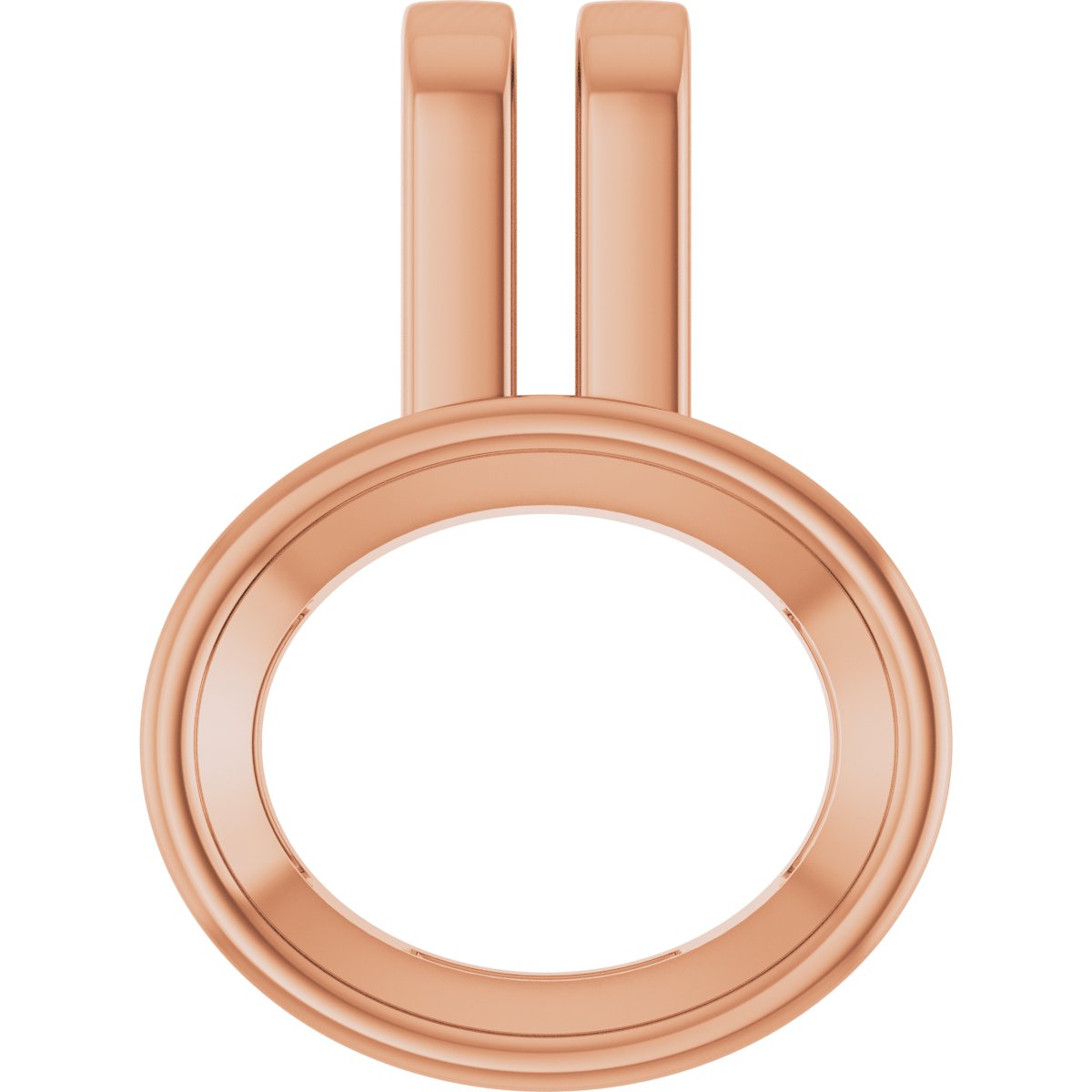 Bezel-Set Solitaire Pendant