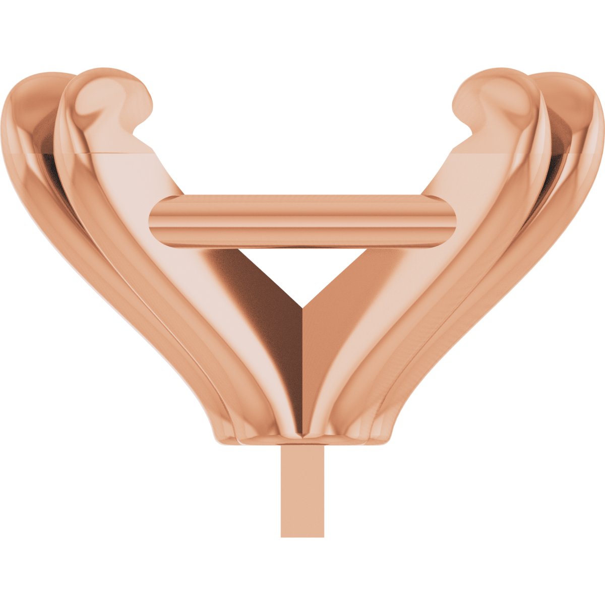 Pre-Notched Double-Claw Peg Setting