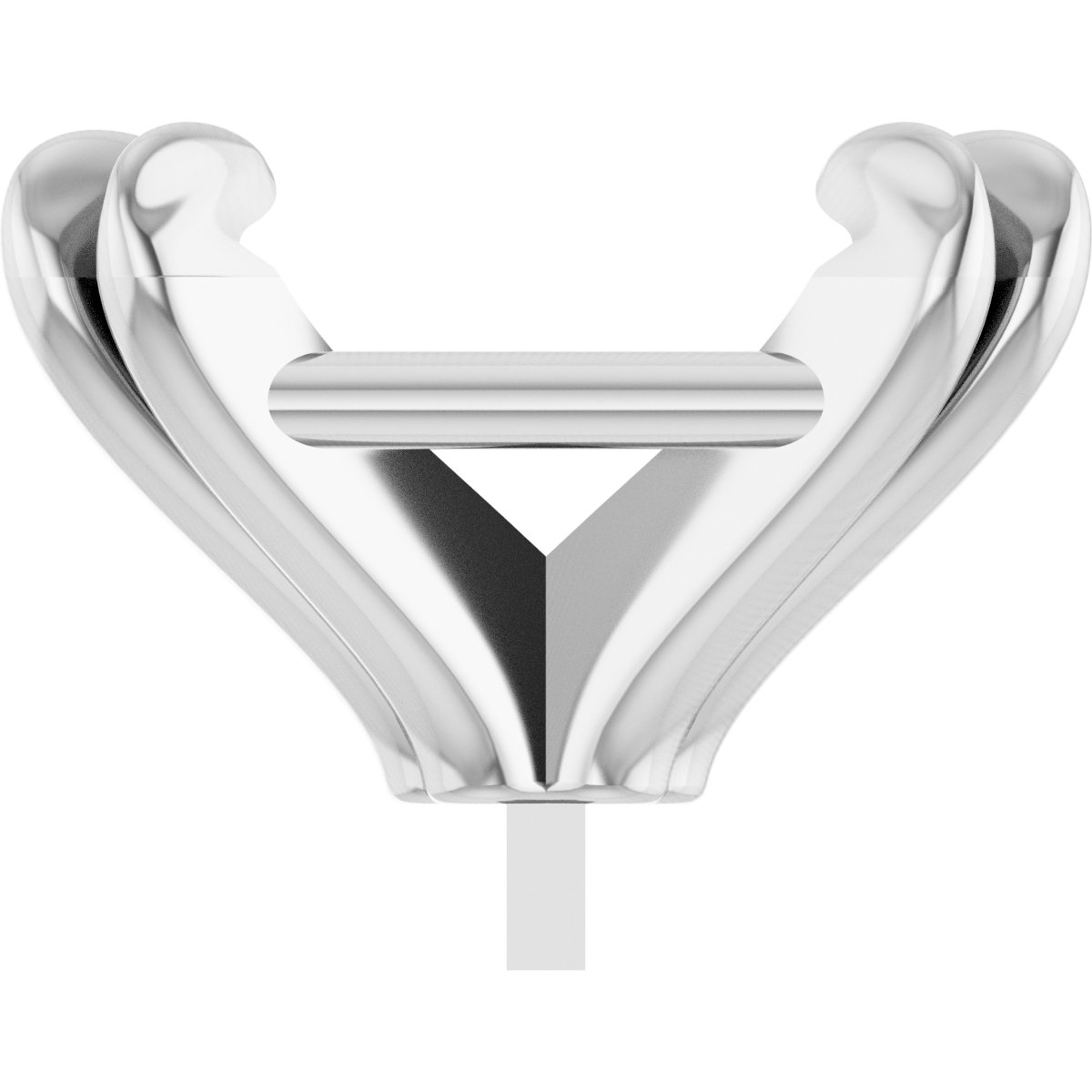 Pre-Notched Double-Claw Peg Setting