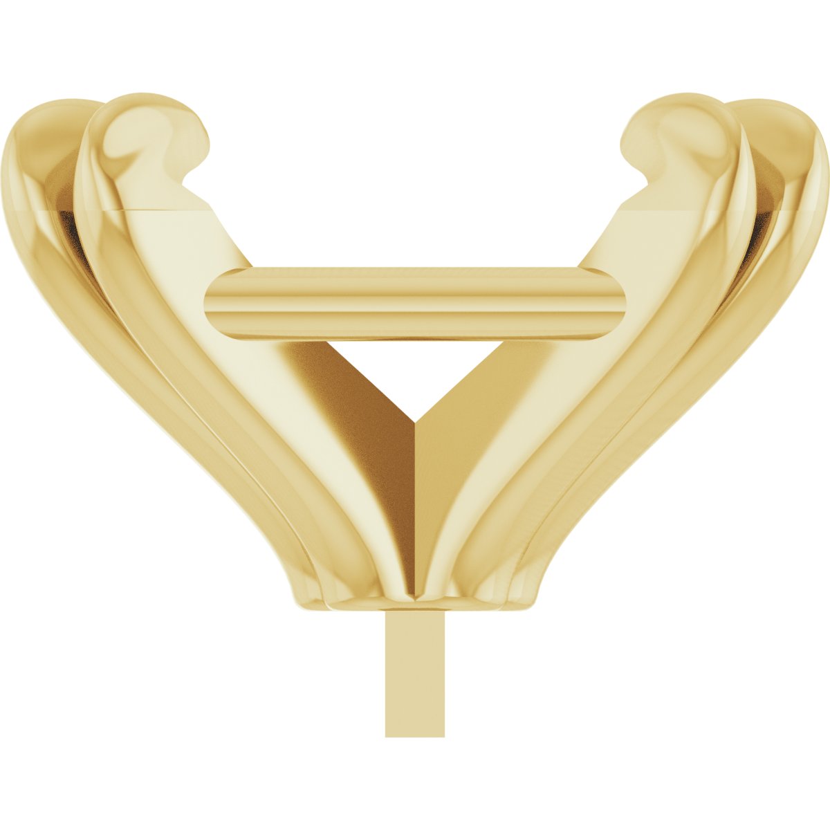 Pre-Notched Double-Claw Peg Setting