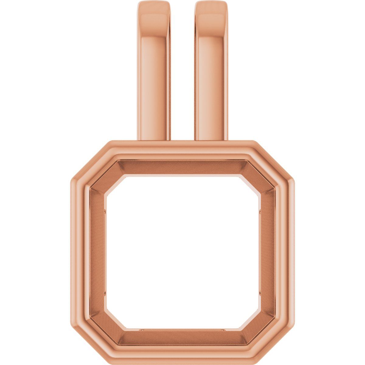 Bezel-Set Solitaire Pendant
