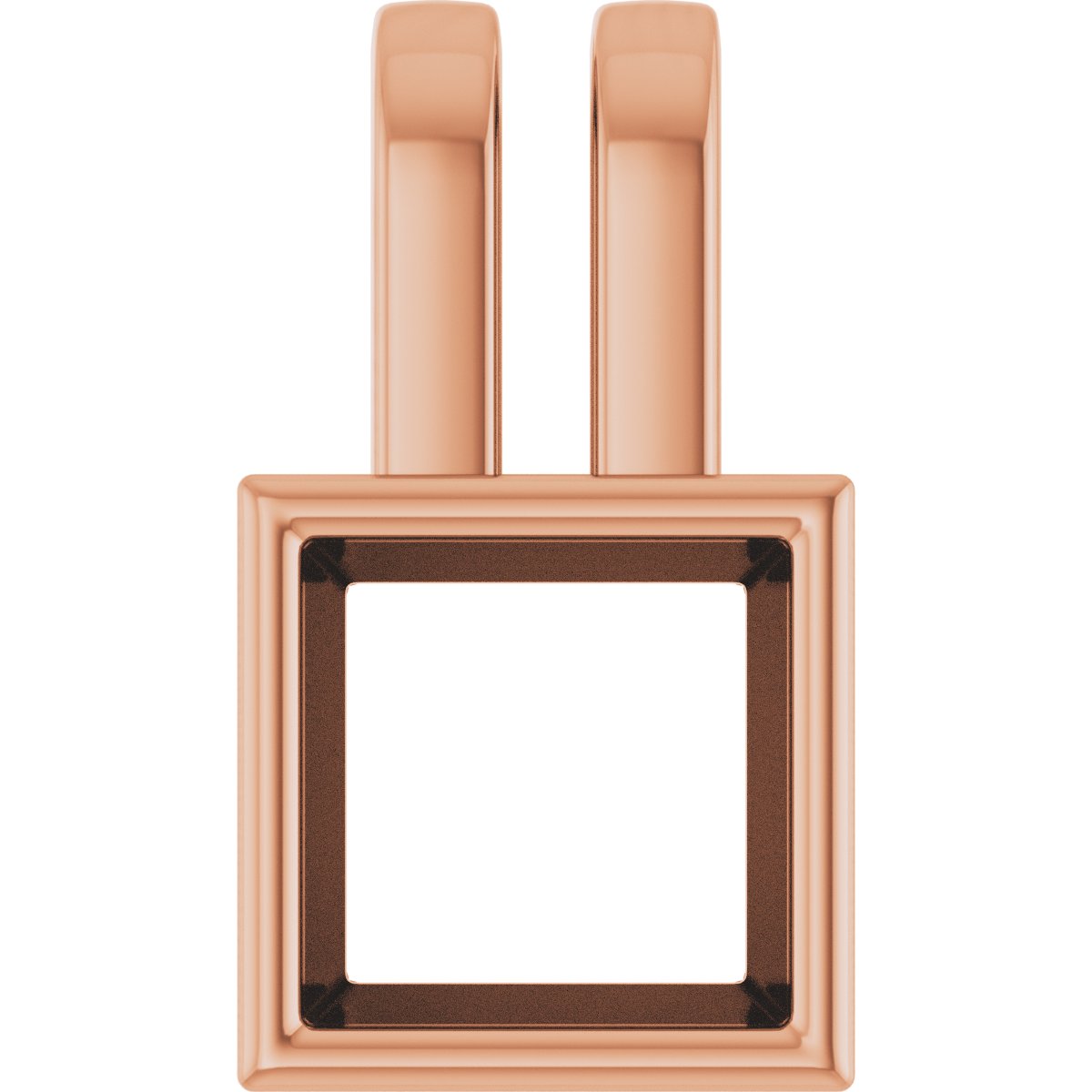 Bezel-Set Solitaire Pendant