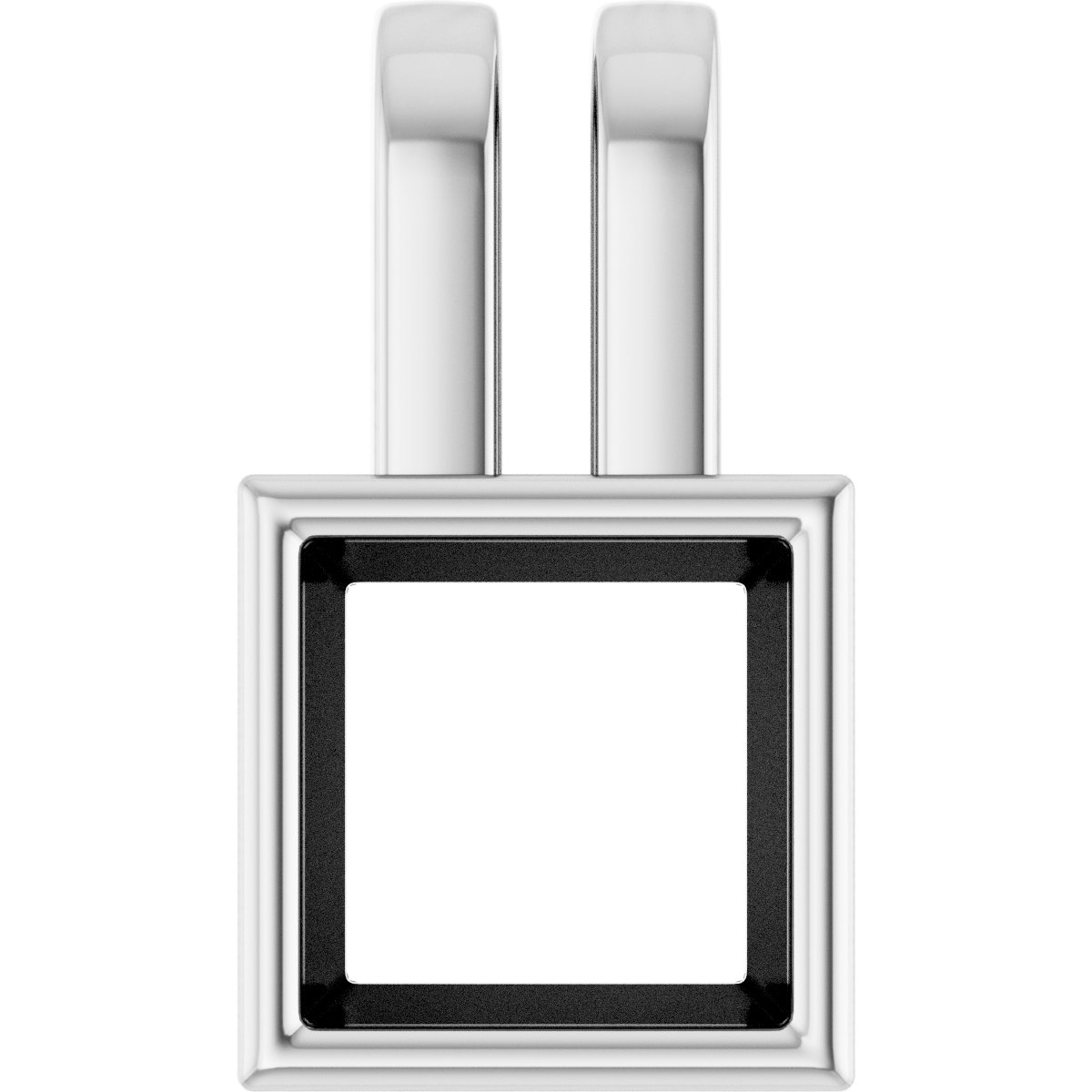 Bezel-Set Solitaire Pendant