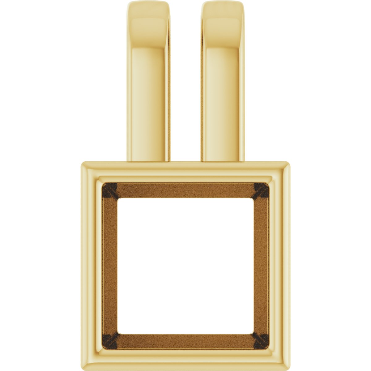 Bezel-Set Solitaire Pendant