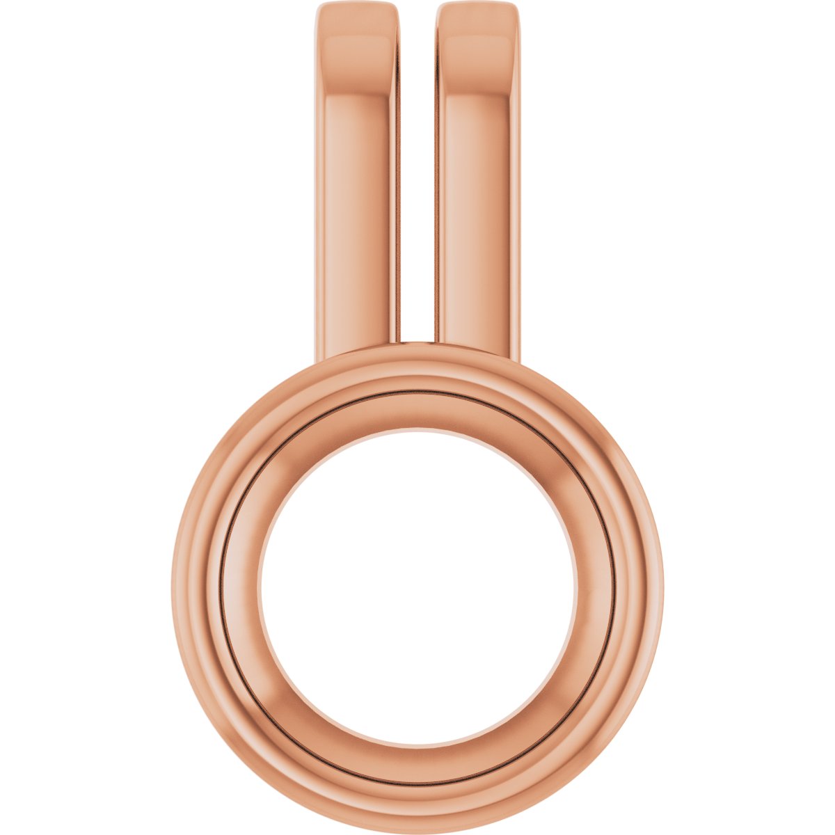 Bezel-Set Solitaire Pendant