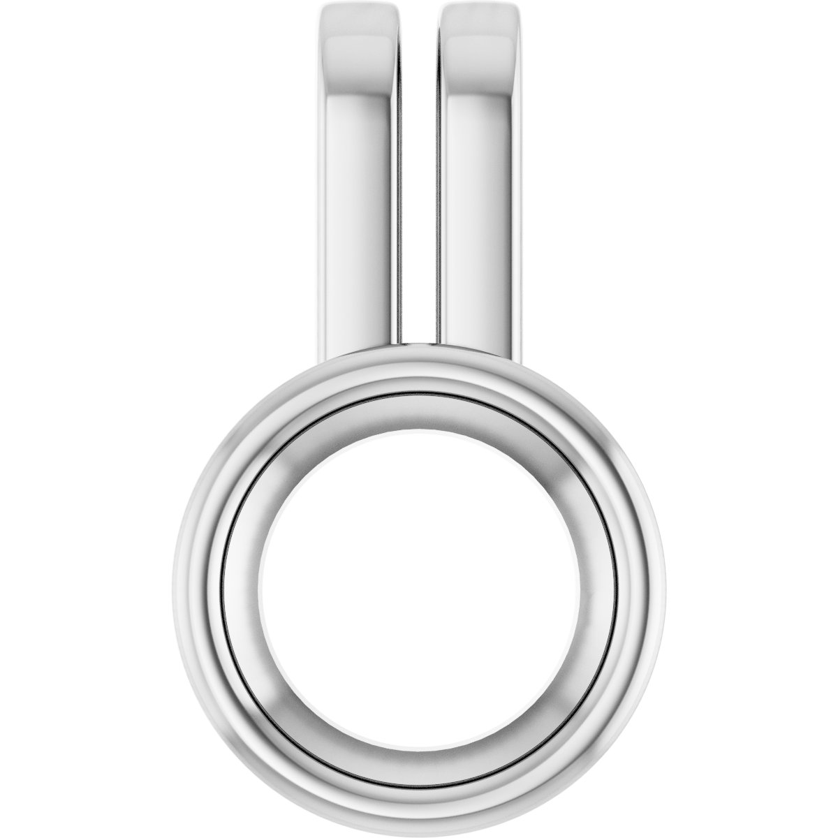 Bezel-Set Solitaire Pendant