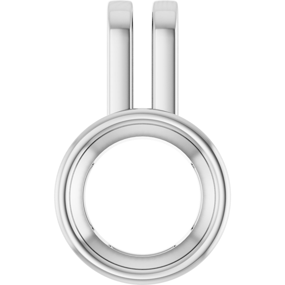 Bezel-Set Solitaire Pendant
