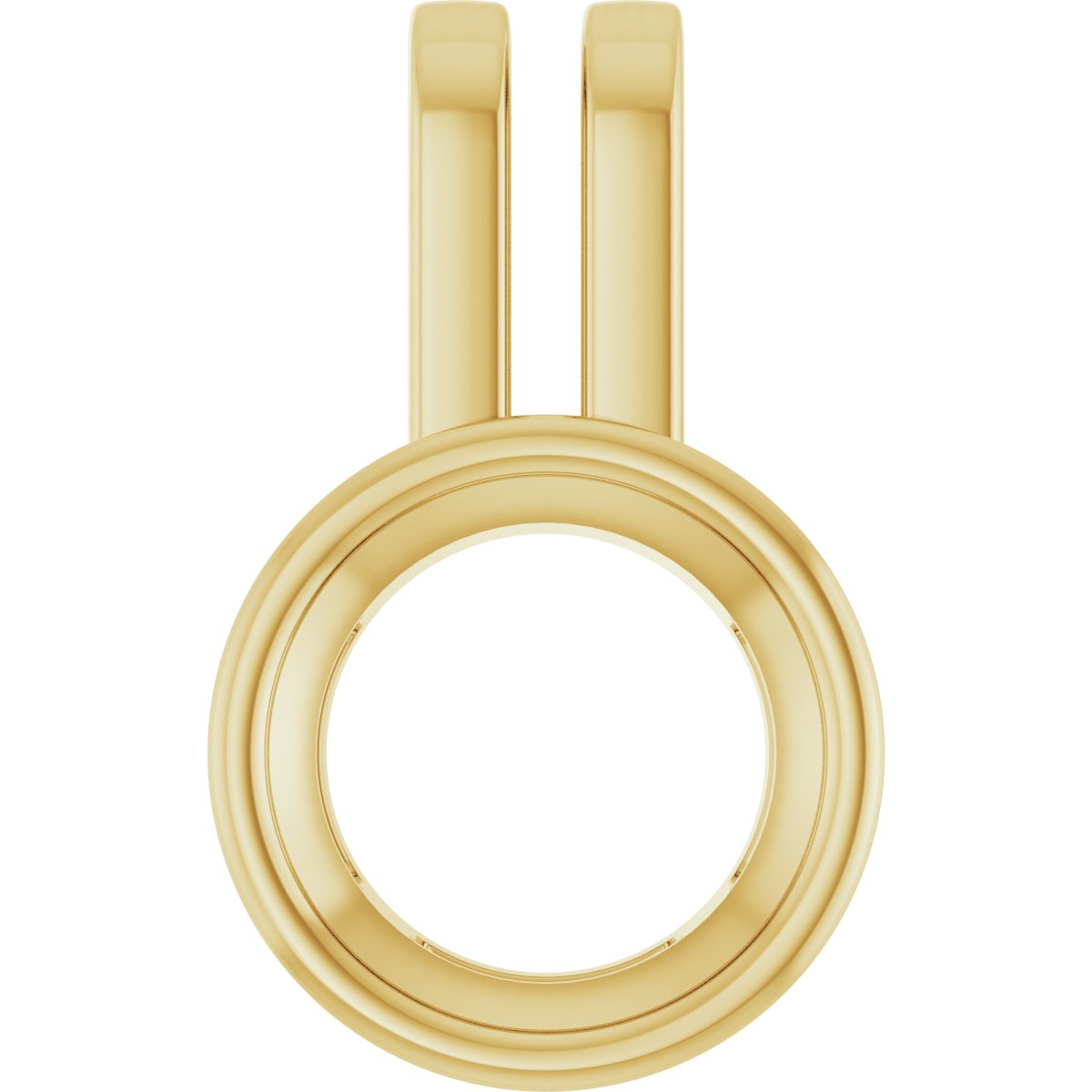 Bezel-Set Solitaire Pendant